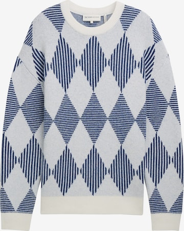 TOM TAILOR DENIM Sweater in Blue, Light Blue ABOUT YOU