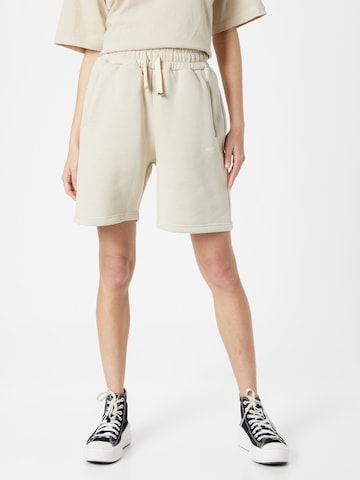 Misspap Regular Pants in Beige: front