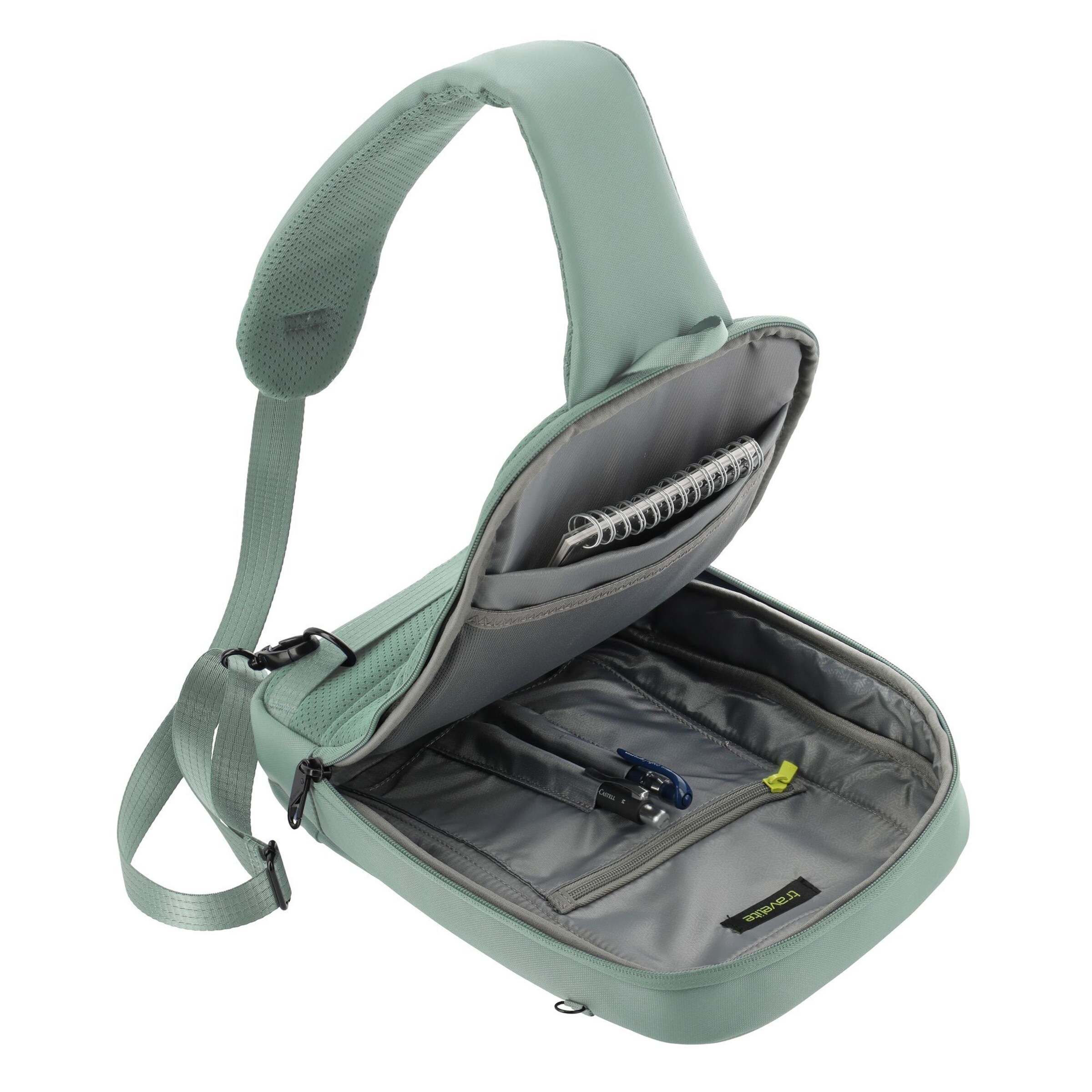 TRAVELITE Crossbody bag 'Workfloow' in Blue