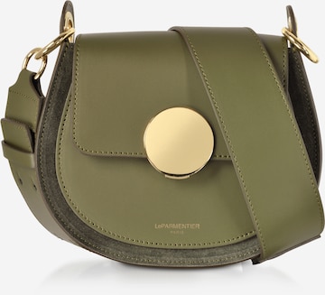Borsa a mano 'Yucca' di LeParmentier in verde: frontale