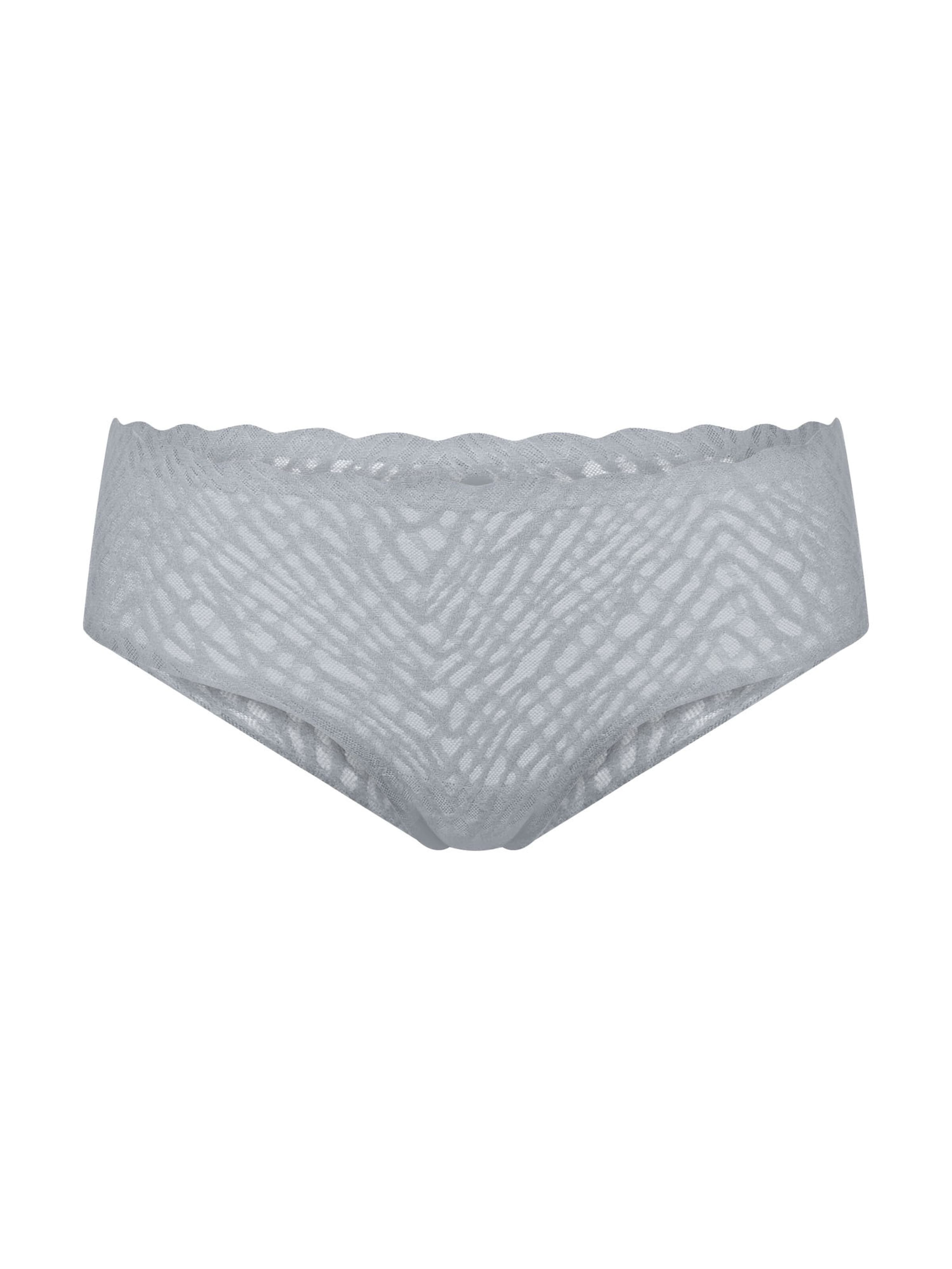 SLOGGI Panty ' Blue ZERO Feel Bliss ' in Grey: front