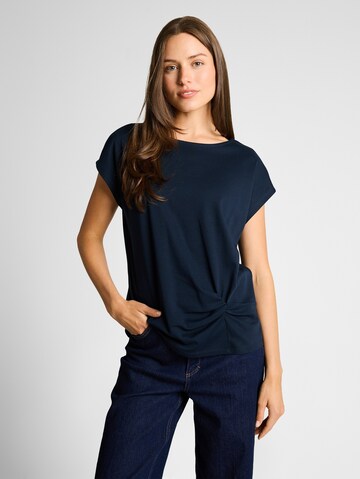 TOM TAILOR Shirt in Blauw: voorkant