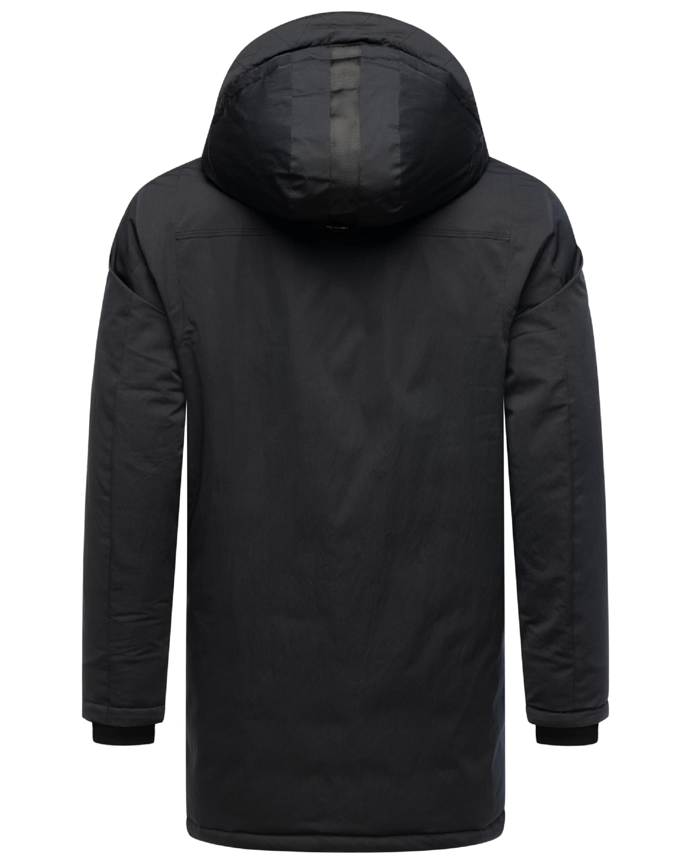 STONE HARBOUR Winter coat 'Fintaan XX' in Black