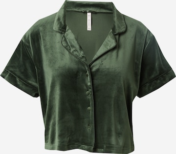 Hunkemöller - Camiseta para dormir en verde: frente