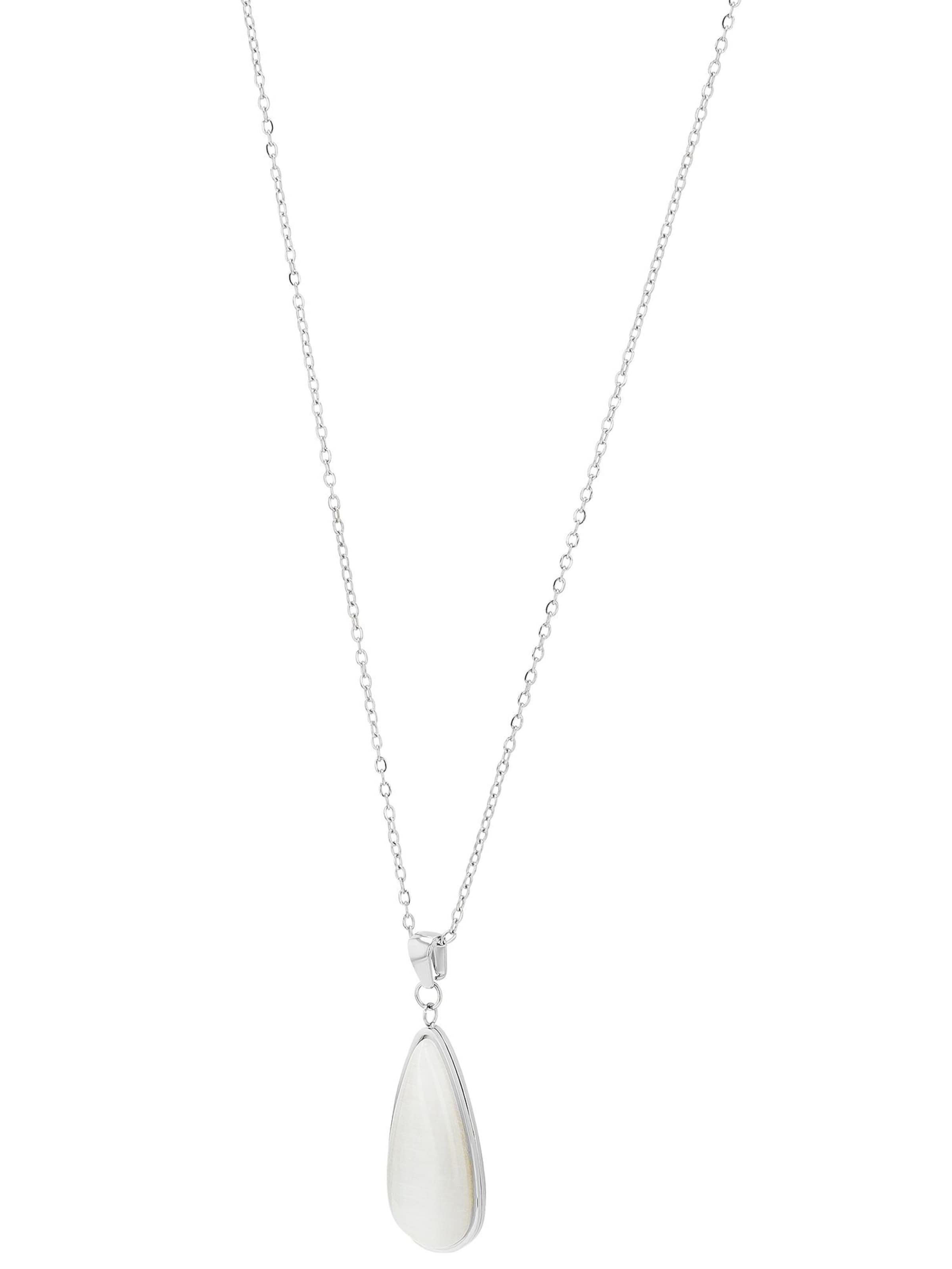Akzent Schmuckset 'Edelstahl silber'‌ in Silber