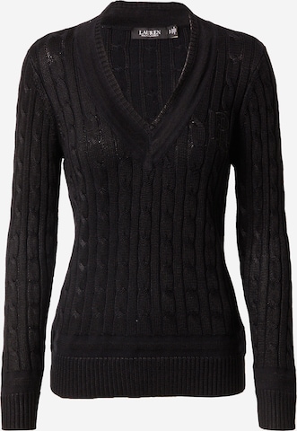 Lauren Ralph Lauren Пуловер 'MEREN' в черно: отпред