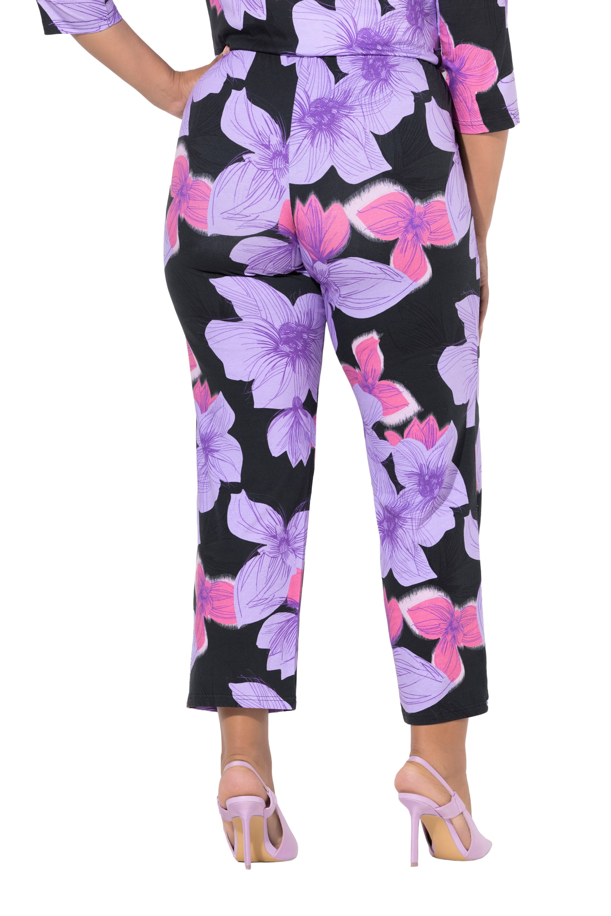 Ulla Popken Regular Trousers in Mixed colours
