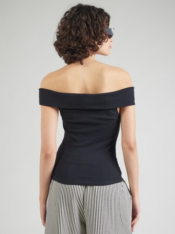 Top di HOLLISTER in nero