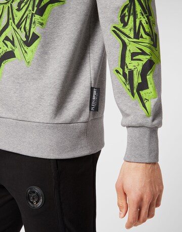 Sweat-shirt 'Thunder Tiger' Plein Sport en gris