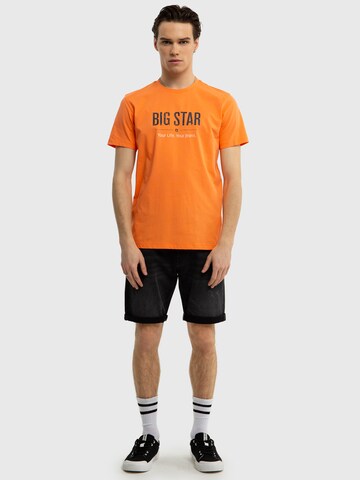 BIG STAR Shirt 'Bruno' in Orange