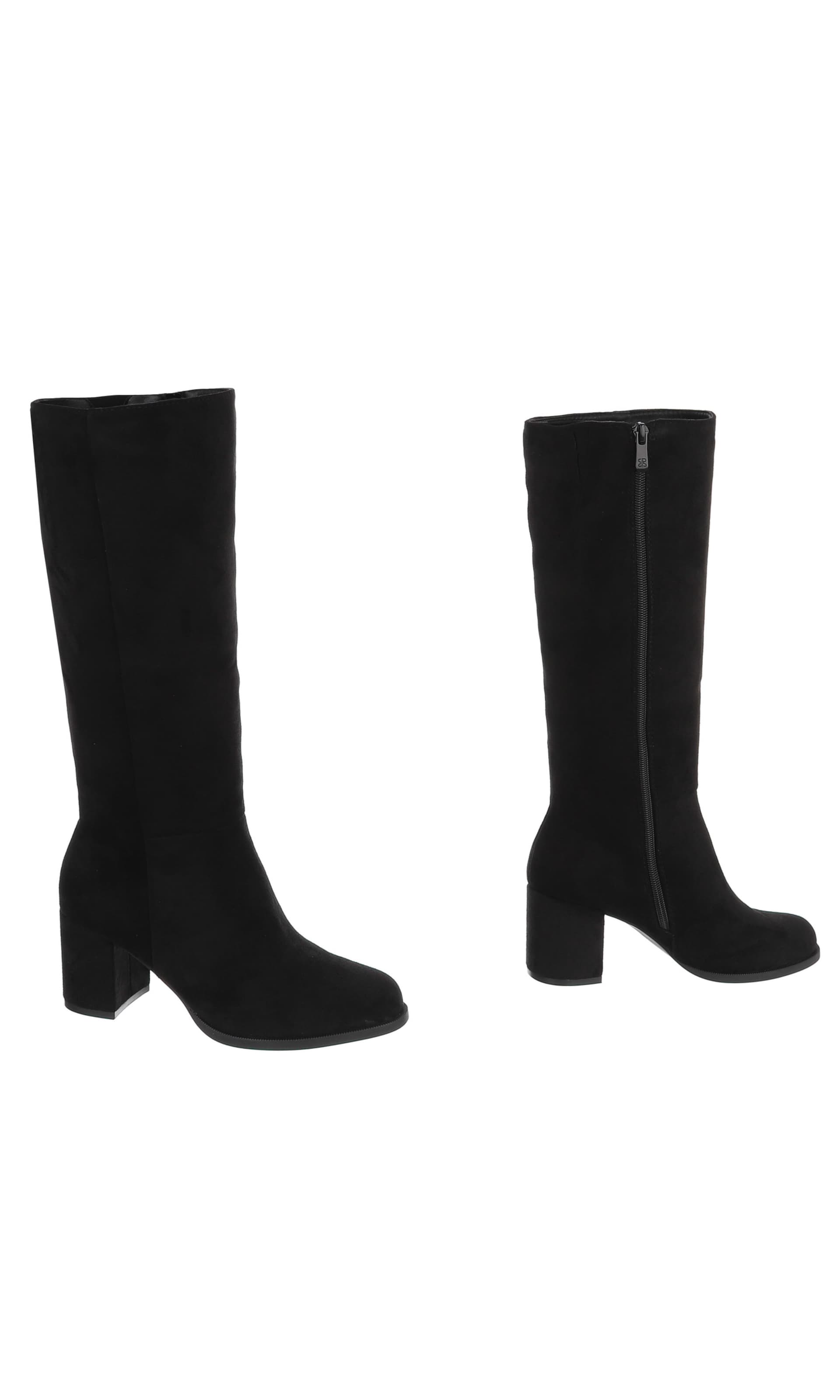 Ital-Design Stiefel in Schwarz