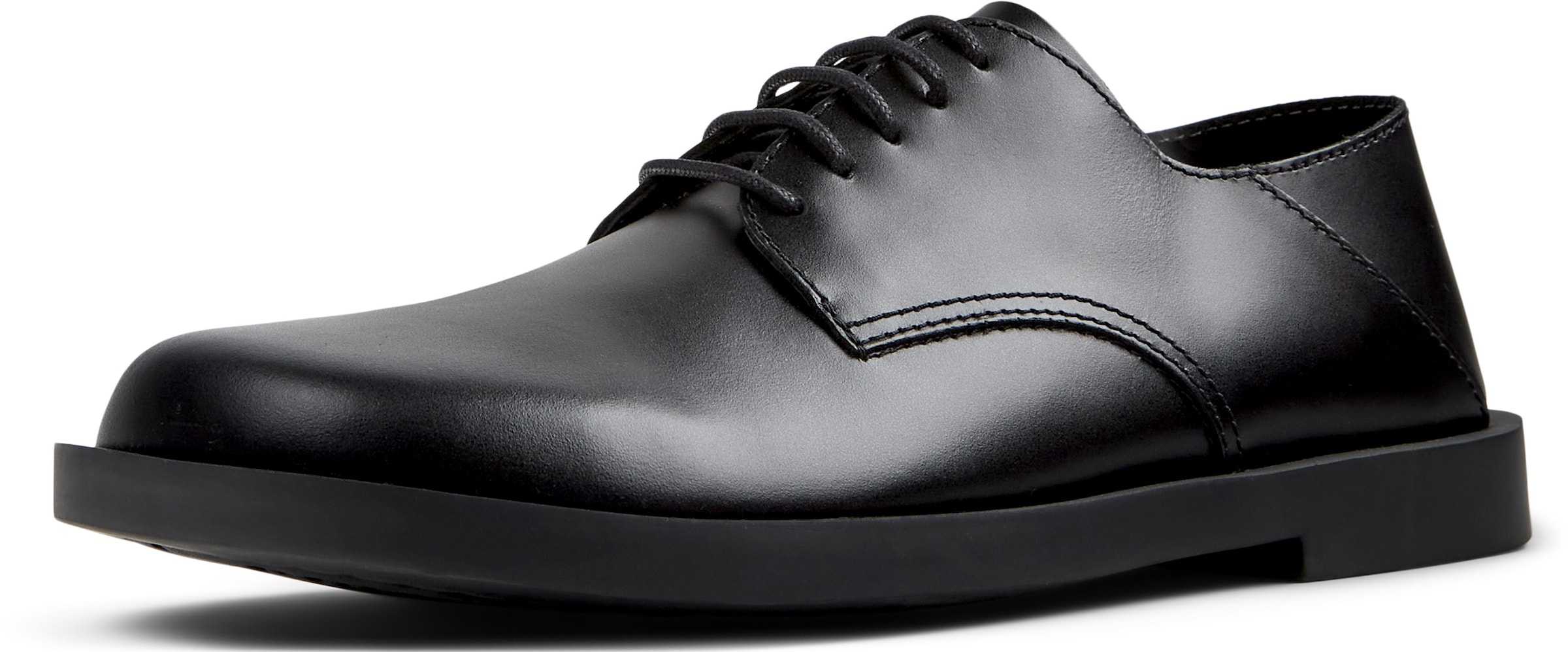 Chaussure à lacets 'Don' CAMPER en noir : devant