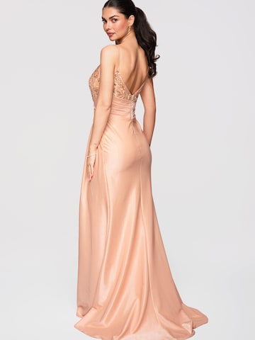 Ombre - Vestido de noche en naranja