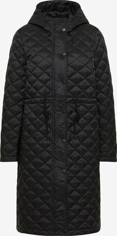 DreiMaster Klassik Between-seasons coat in Black: front