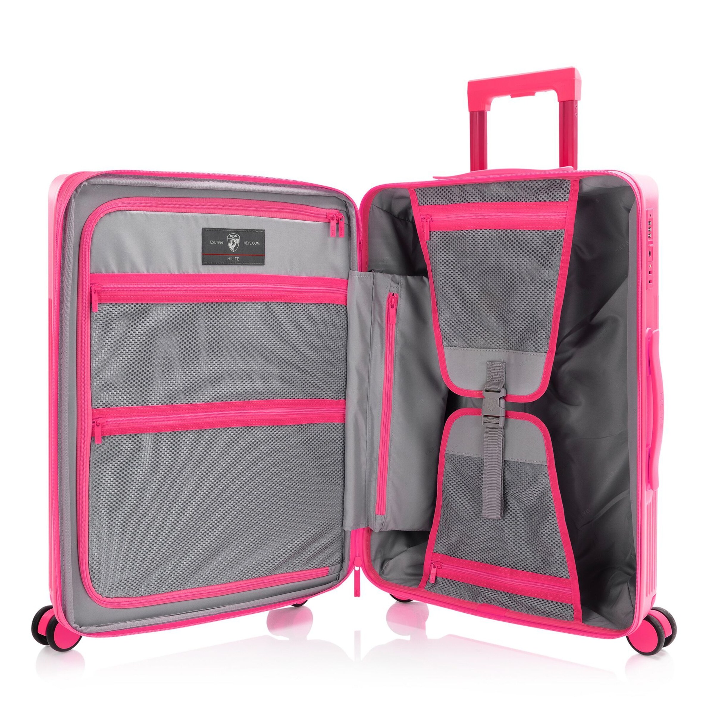 Heys Suitcase Set 'HiLite' in Pink