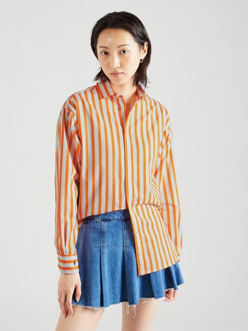 Polo Ralph Lauren Blouse in Oranje: voorkant