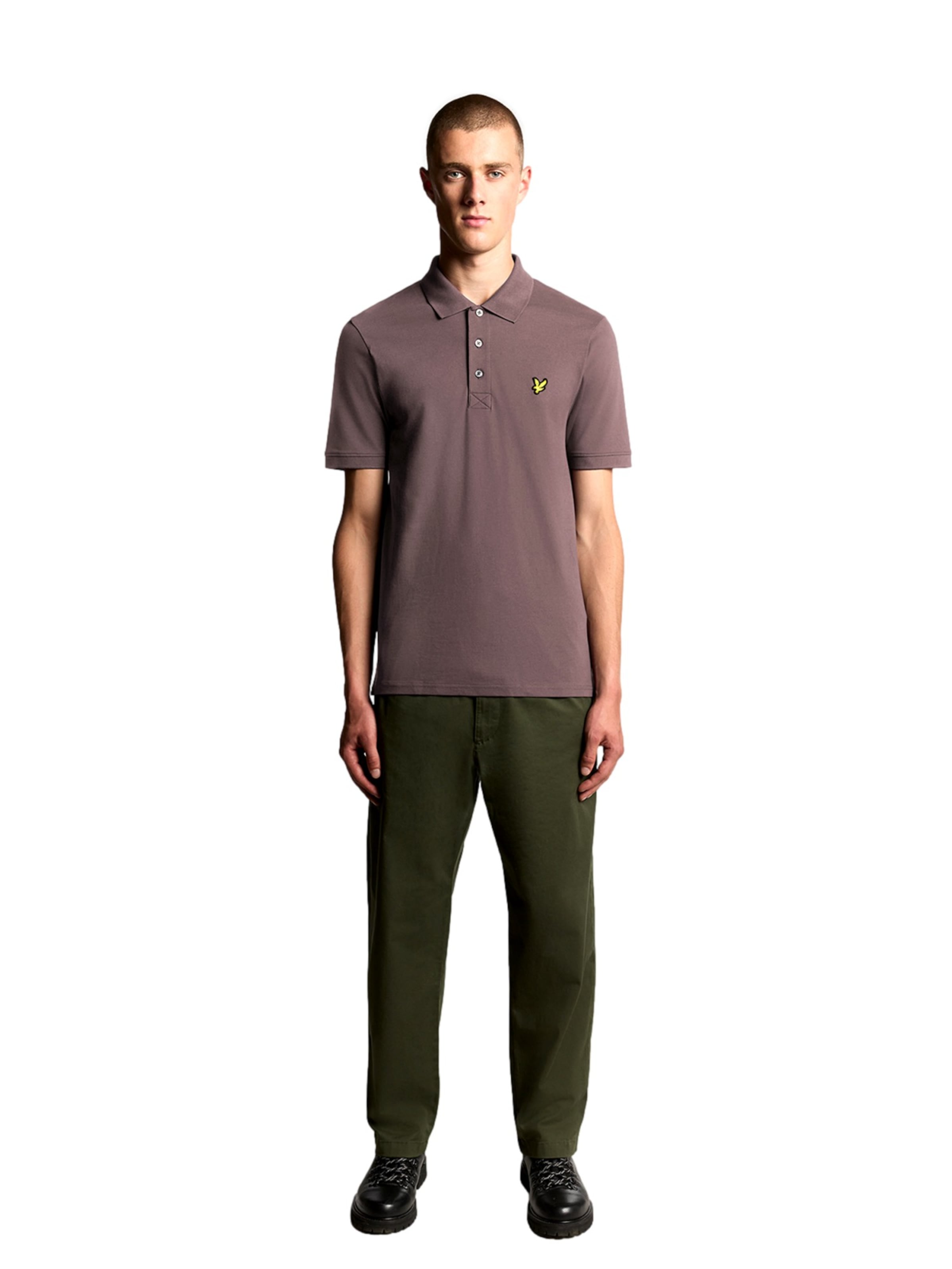 T-Shirt Lyle & Scott en marron
