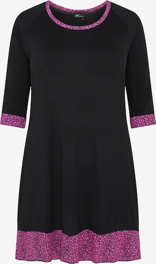 SPGWOMAN Longshirt in pink / schwarz, Produktansicht
