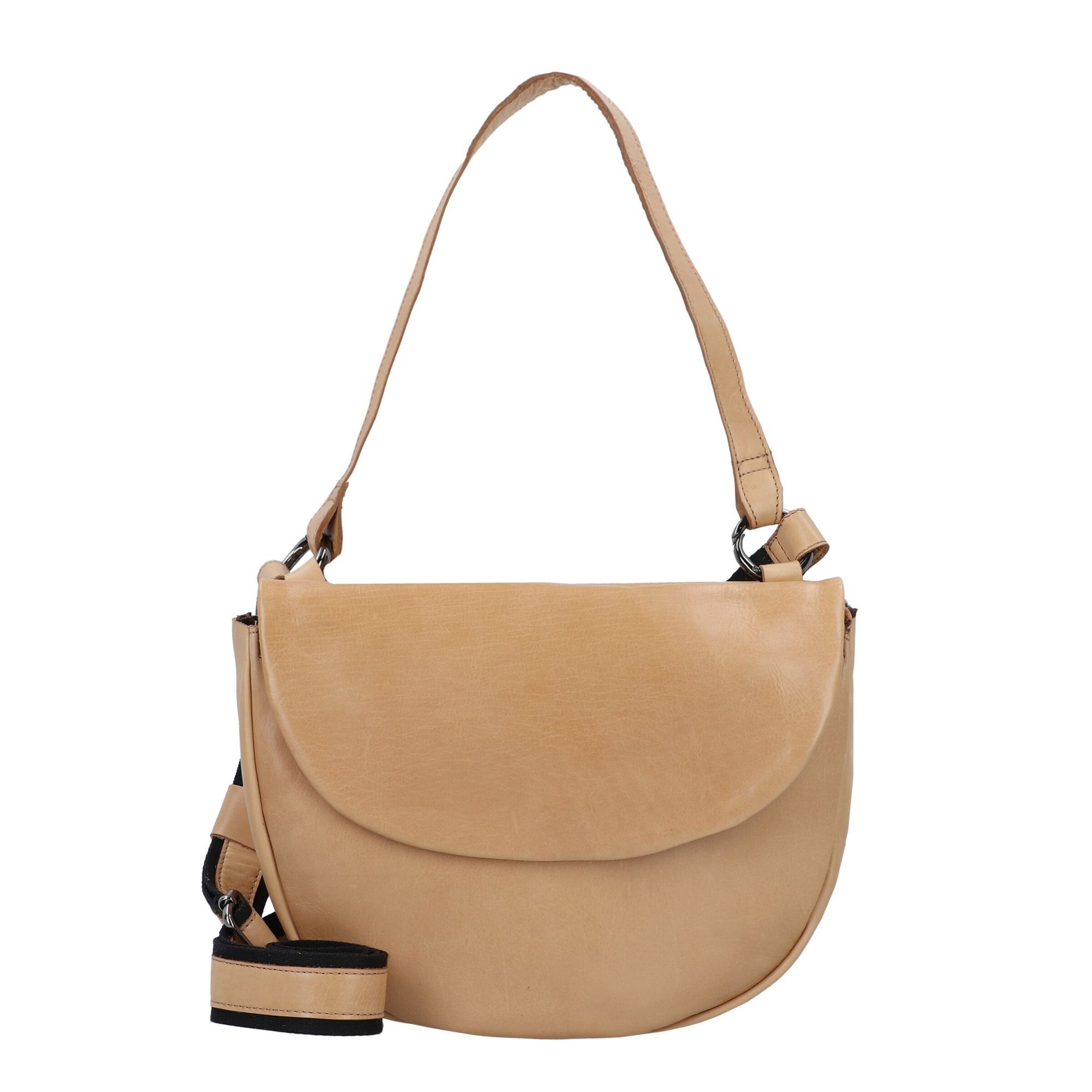 Harold's Schultertasche 'Caugio' in Braun: Vorderseite