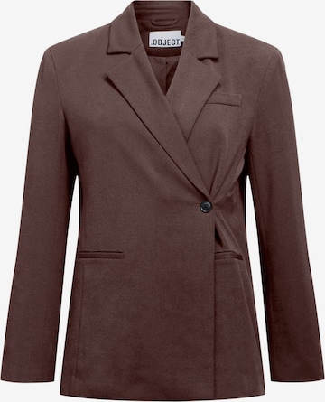 Blazer OBJECT en marron : devant
