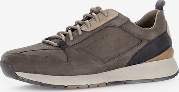 Sneaker bassa di Pius Gabor in marrone: frontale