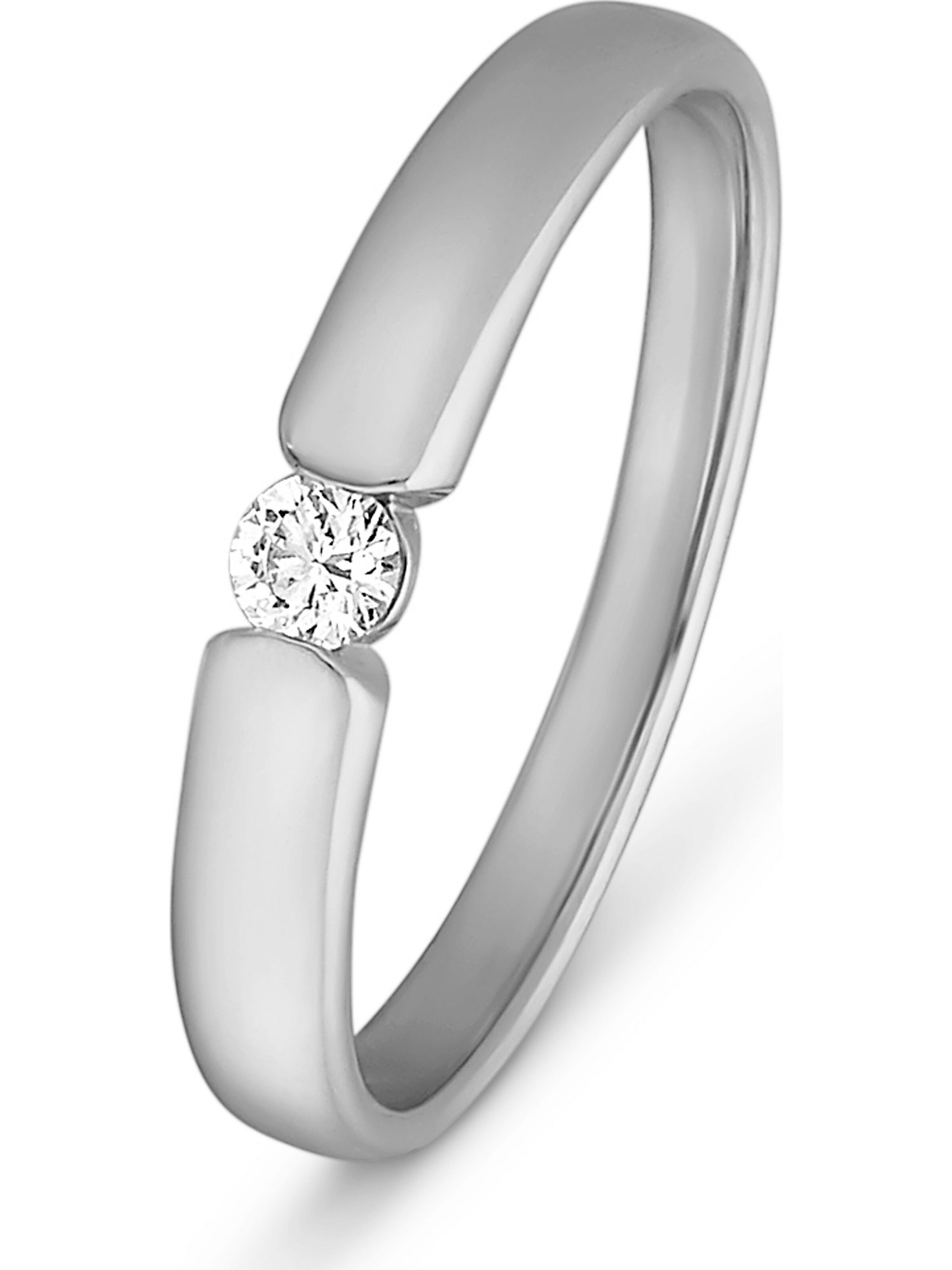 CHRIST Ring in Silber: Vorderseite