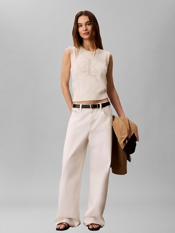 Haut Calvin Klein Jeans en beige