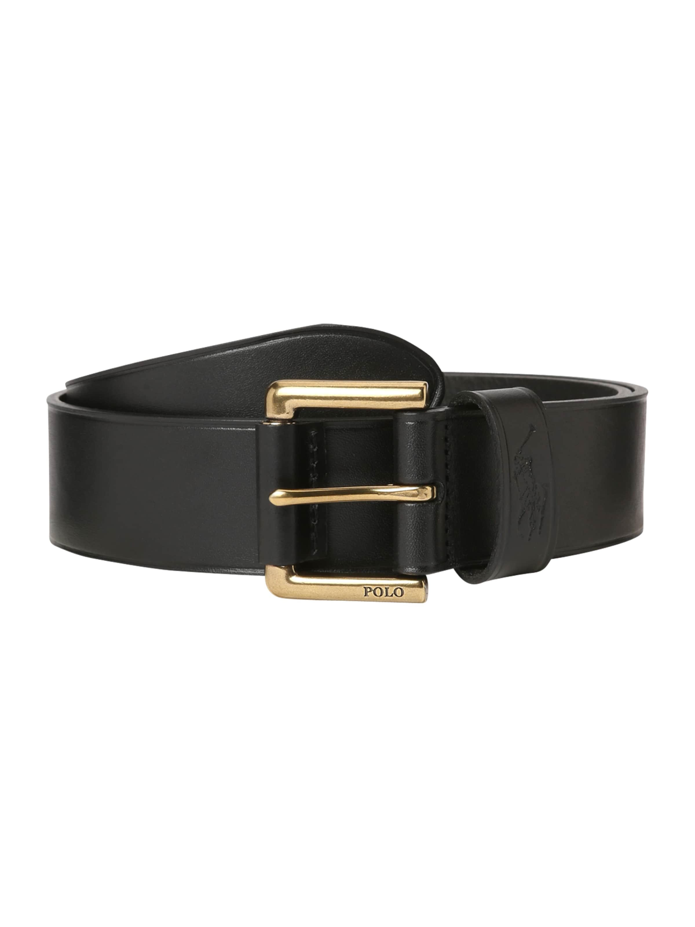 Polo Ralph Lauren Bälte i svart: framsida
