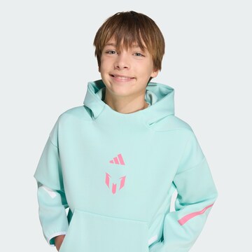 ADIDAS PERFORMANCE Sportief sweatshirt 'Messi ZNE' in Blauw