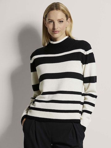 Pull-over MADELEINE en blanc : devant
