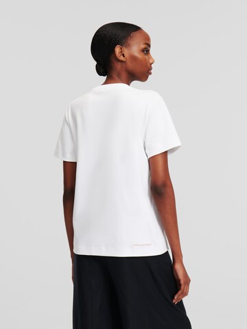 T-shirt Karl Lagerfeld en blanc