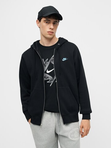 Nike Sportswear Tréning dzseki 'CLUB' - fekete