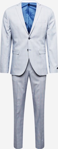 JACK & JONES Slim fit Suit 'SOLARIS' in Grey: front