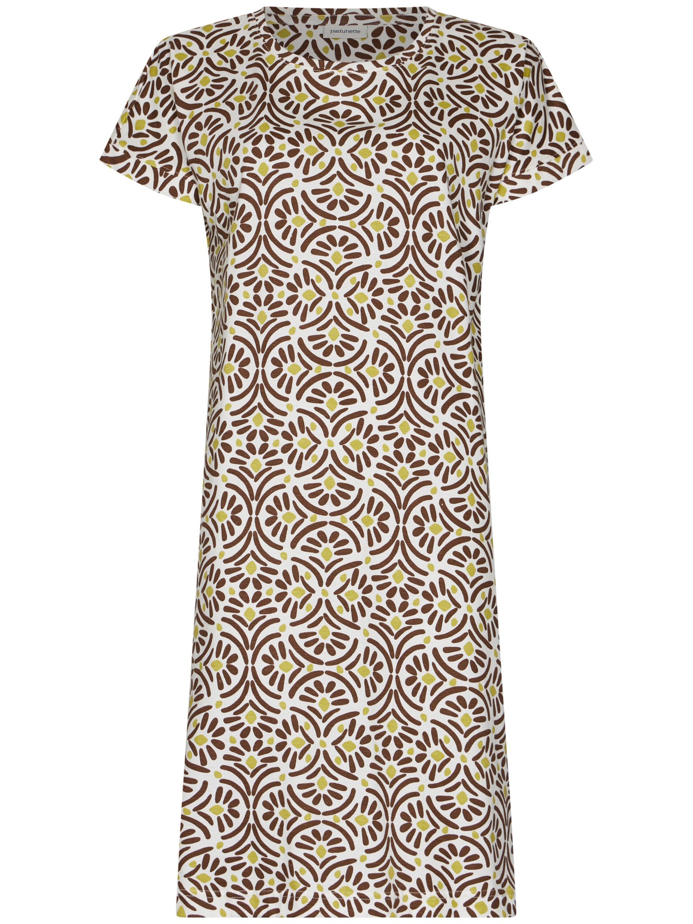 Pastunette Nightgown 'Nightdress cut on sleeve (95 cm)' in Brown: front