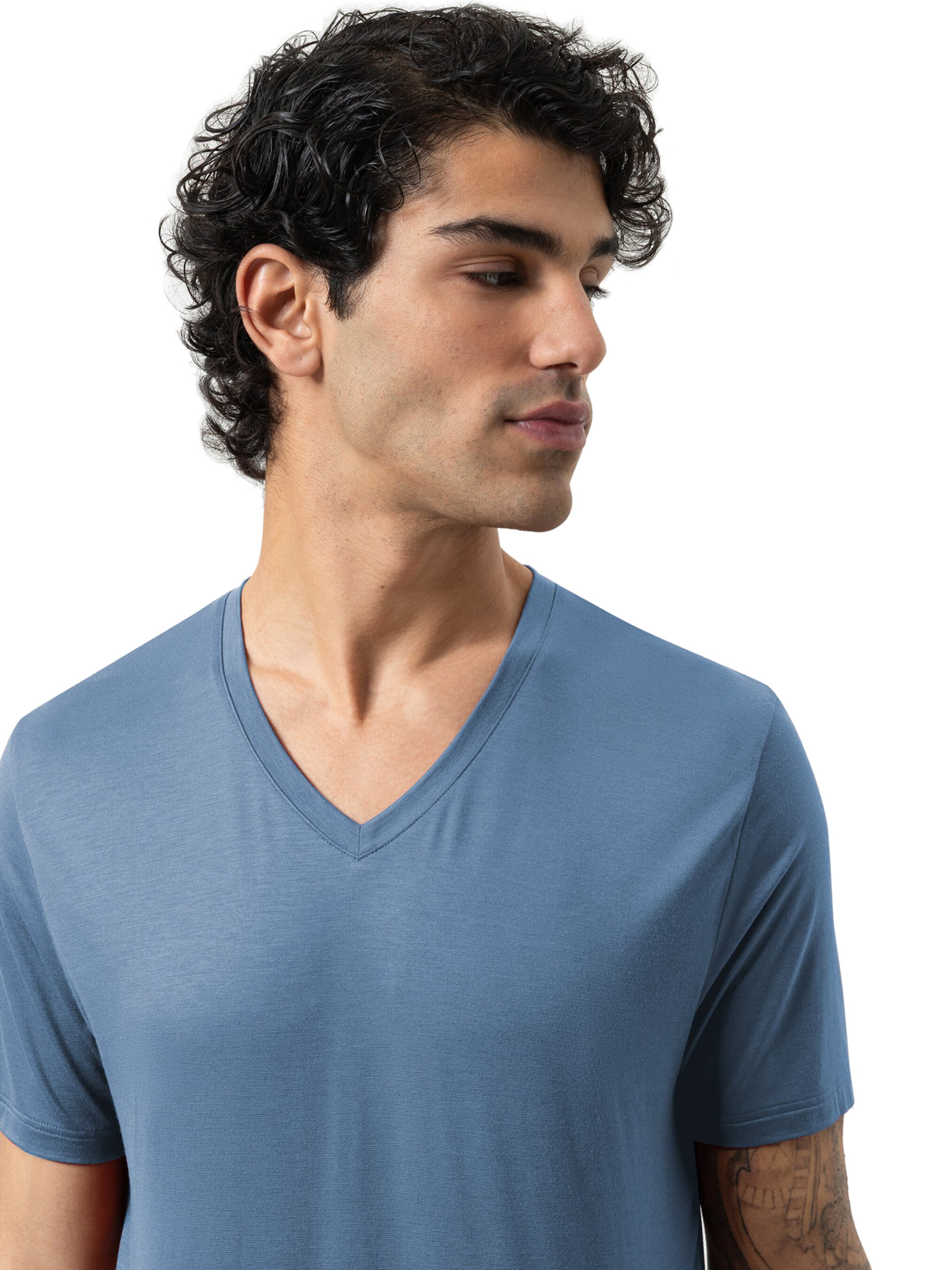 Mey Unterhemd 'Selection' in Blau