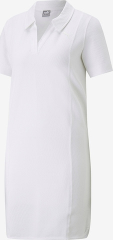 PUMA Sportowa sukienka w kolorze biały: przód