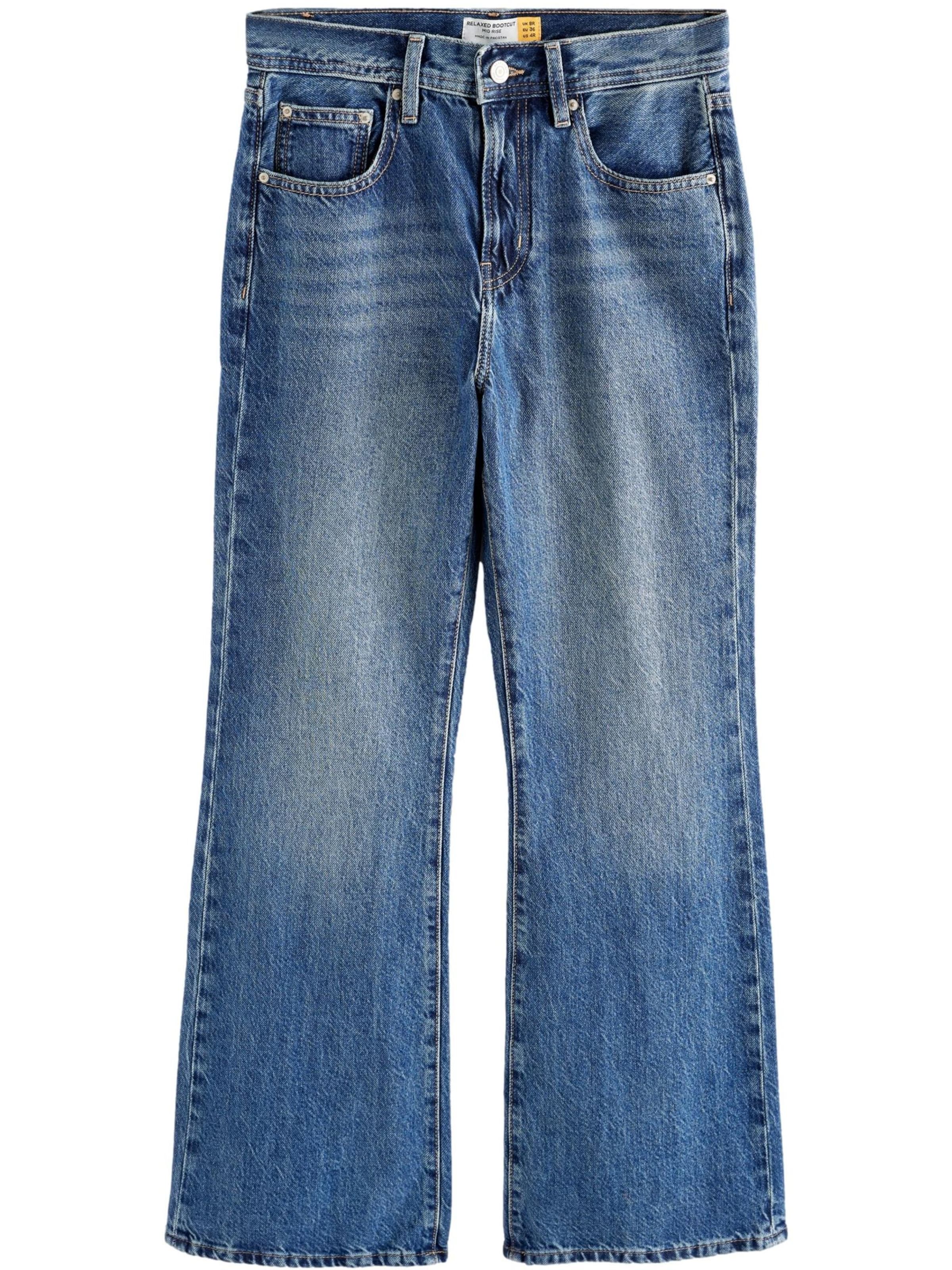 Next Bootcut Jeans i blå: framsida