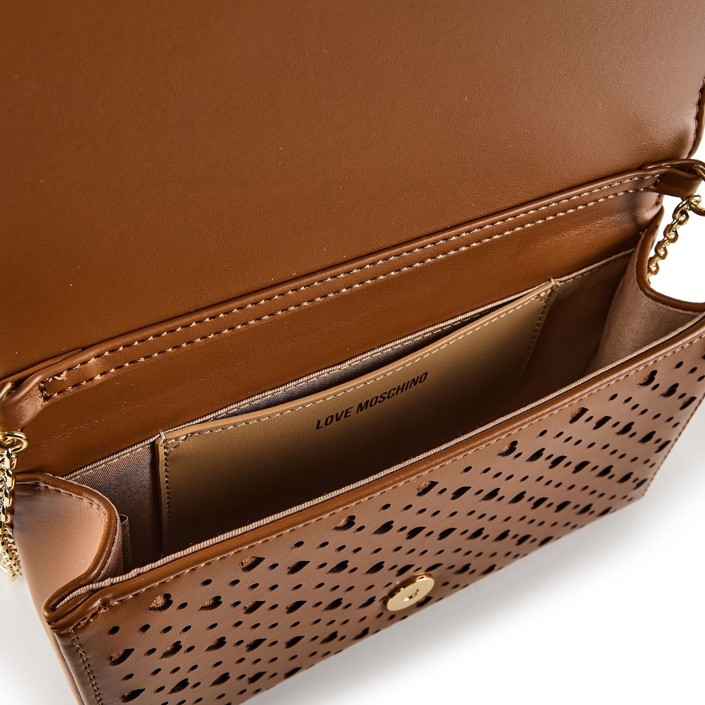 Sac à bandoulière 'Smart' Love Moschino en marron