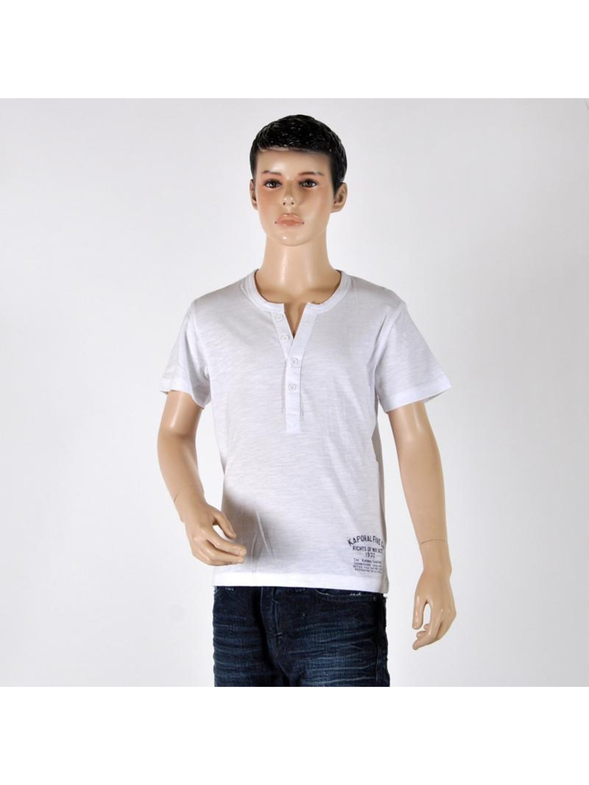 Kaporal Shirt 'Kinder-T-Shirt 5 Klovy'‌‌‌‌ in Weiß
