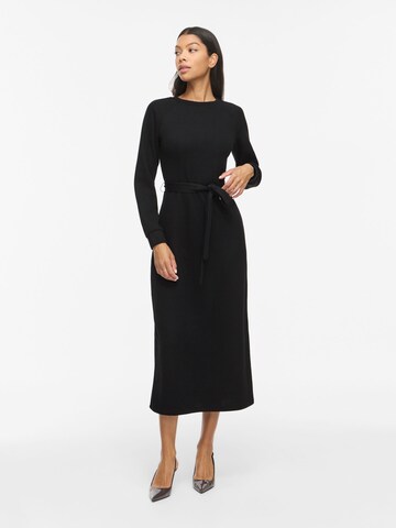 VILA Knit dress 'VIEMMY' in Black