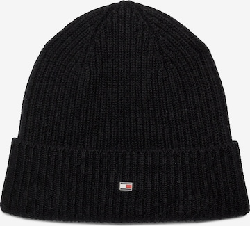 TOMMY HILFIGER Beanie in Black: front