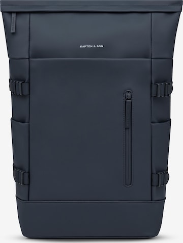 Kapten & Son Backpack 'Helsinki Pro' in Blue: front