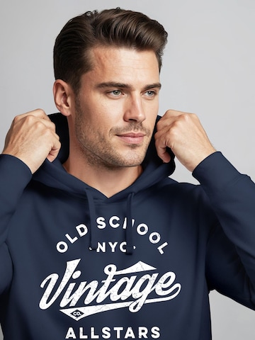 Neverless Sweatshirt 'Vintage co.' in Blue