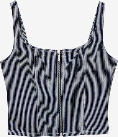 Pull&Bear Toppi värissä tummansininen / offwhite, Tuotenäkymä