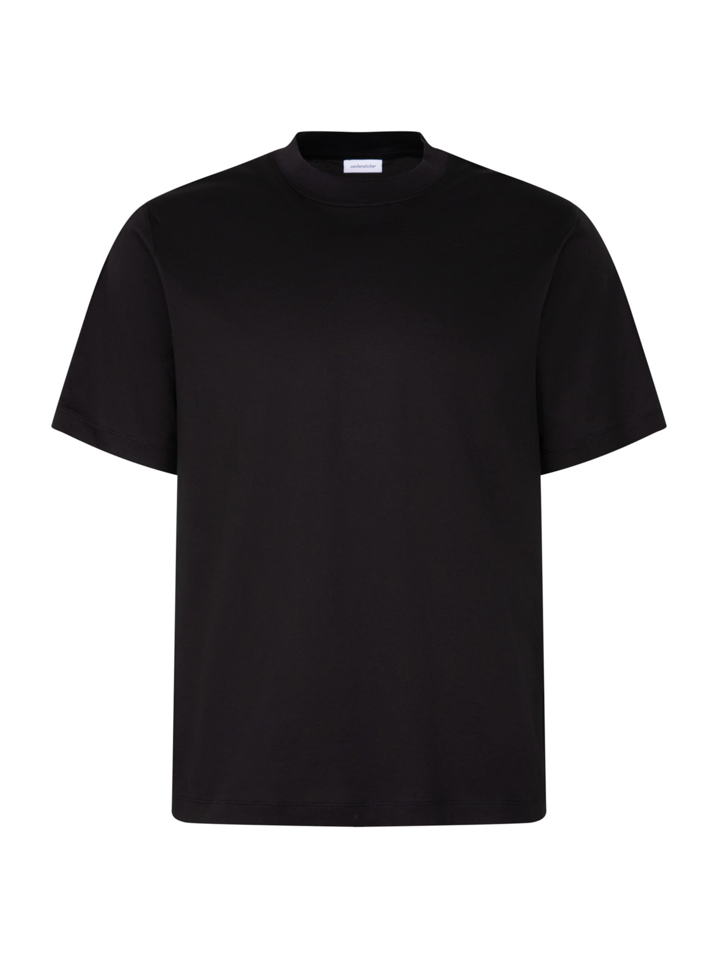 SEIDENSTICKER T-Shirt in Schwarz: Vorderseite