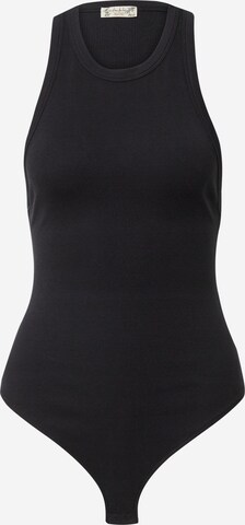 Free People Shirt Bodysuit 'BREXLEY' in Black: front