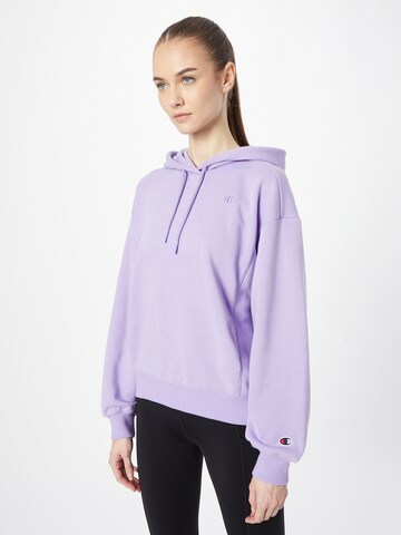 Champion Authentic Athletic Apparel Sweatshirt in Purple: front