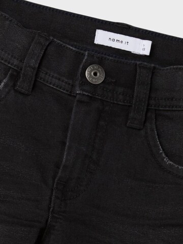 Slimfit Jeans 'Silas' di NAME IT in nero