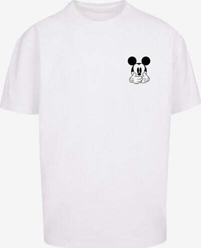 Maglietta 'Disney Mickey Mouse Don’t Speak' F4NT4STIC di colore nero / bianco, Visualizzazione prodotti