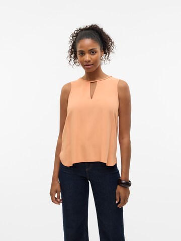 Camicia da donna 'VMBia Betty' di VERO MODA in arancione: frontale